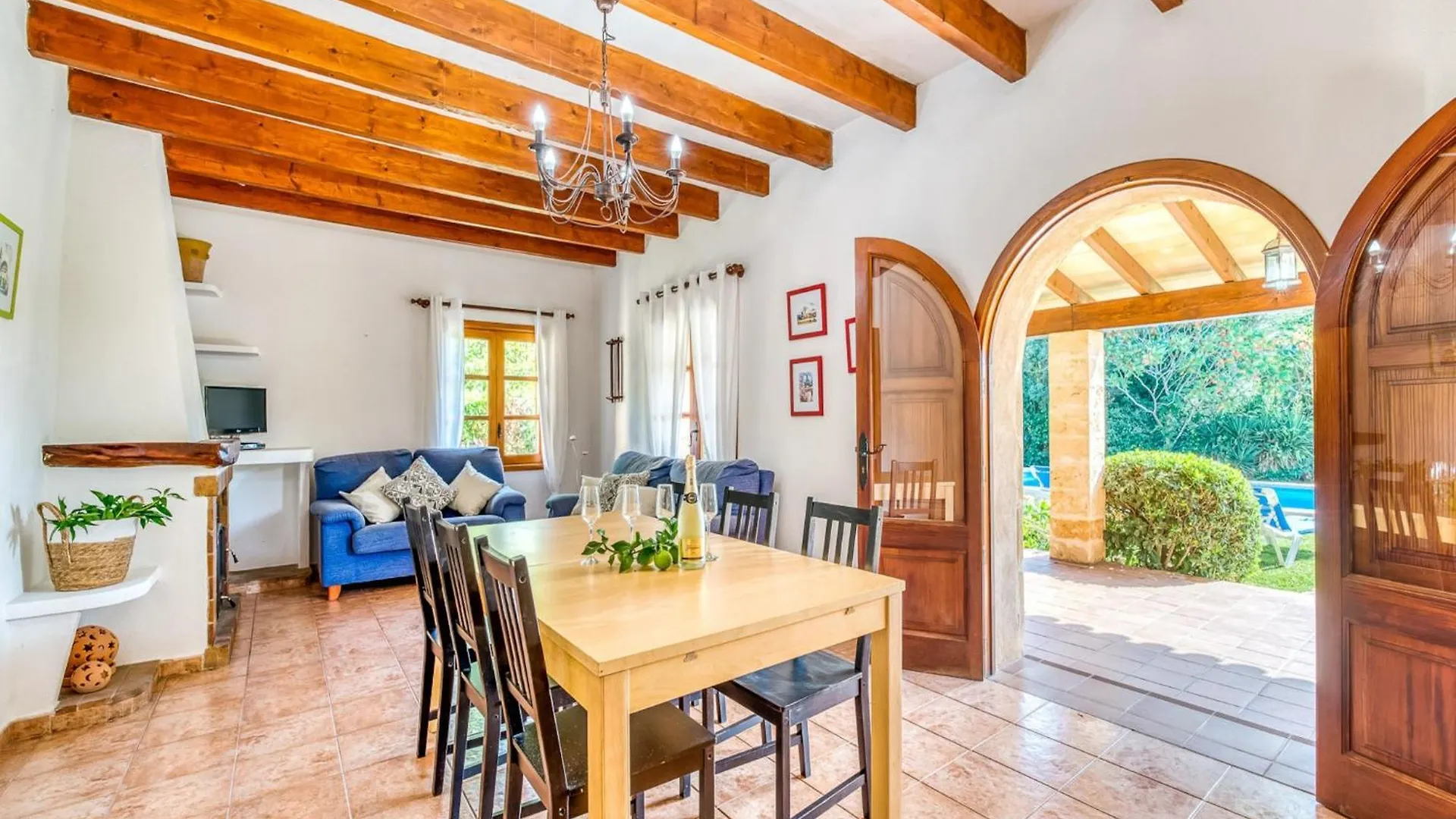 Country House For 6 Guests, Pollensa Semesterbostad Pollença