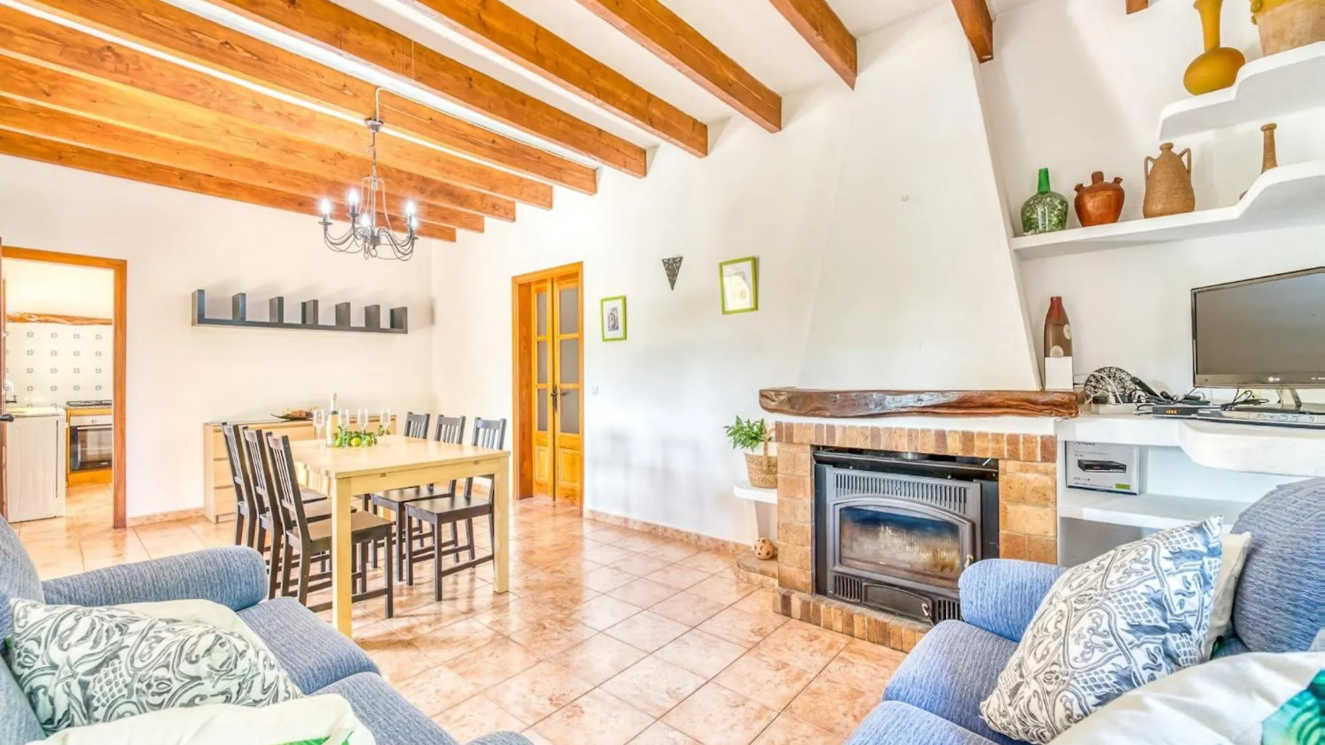 Country House For 6 Guests, Pollensa Spanien